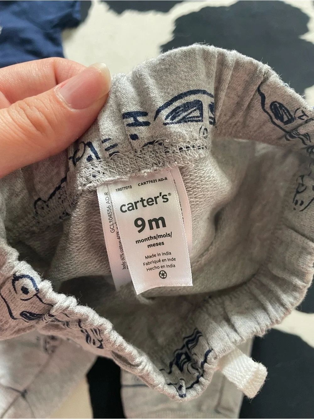 2/$12 Carters Car Print Outfit